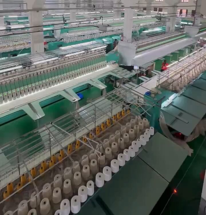 State-of-the-art water soluble lace factory equipped with advanced technology and skilled workers, specializing in custom lace design and bulk production.