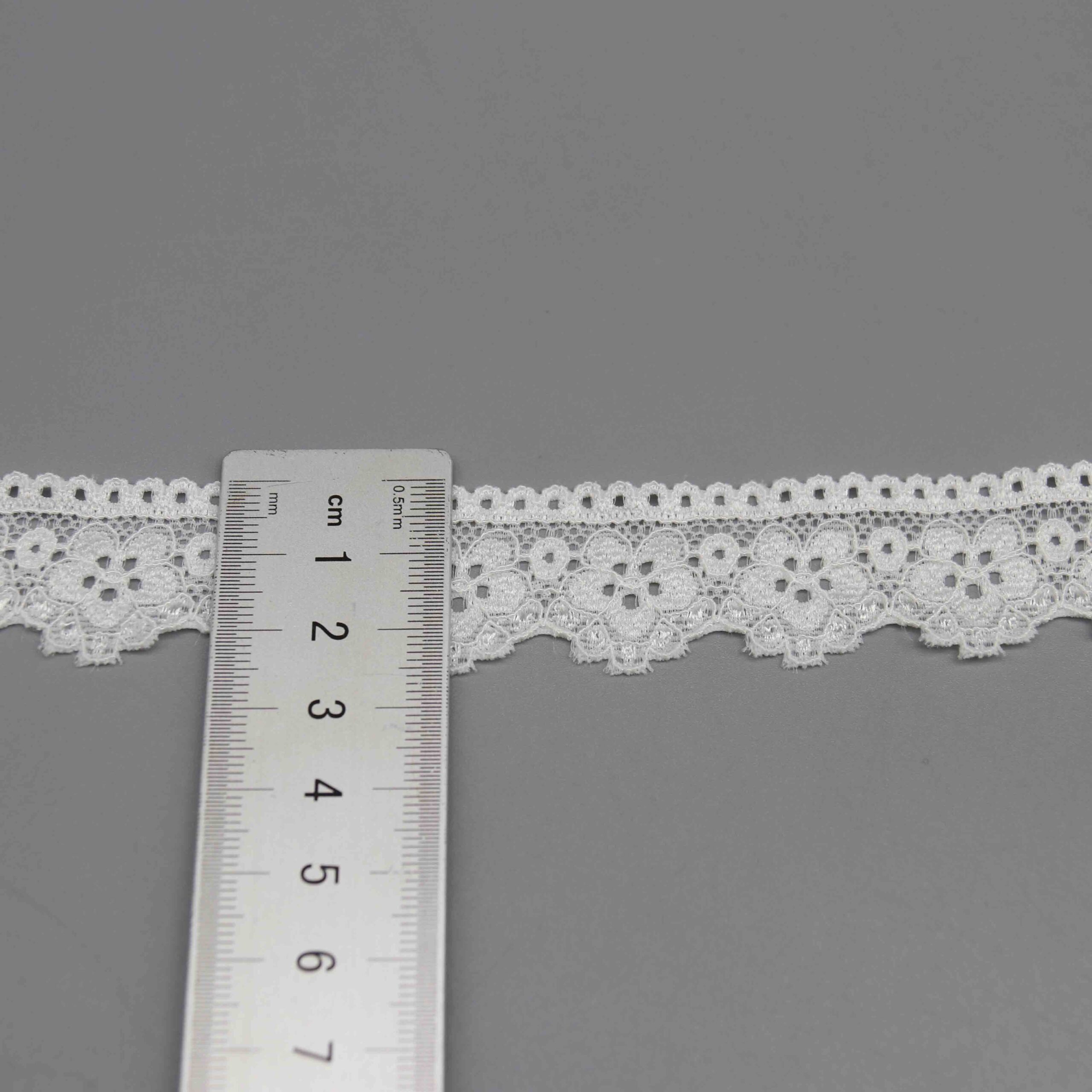 Floral Galloon Stretch Lace for Lingerie Bands and Headbands - Image 4