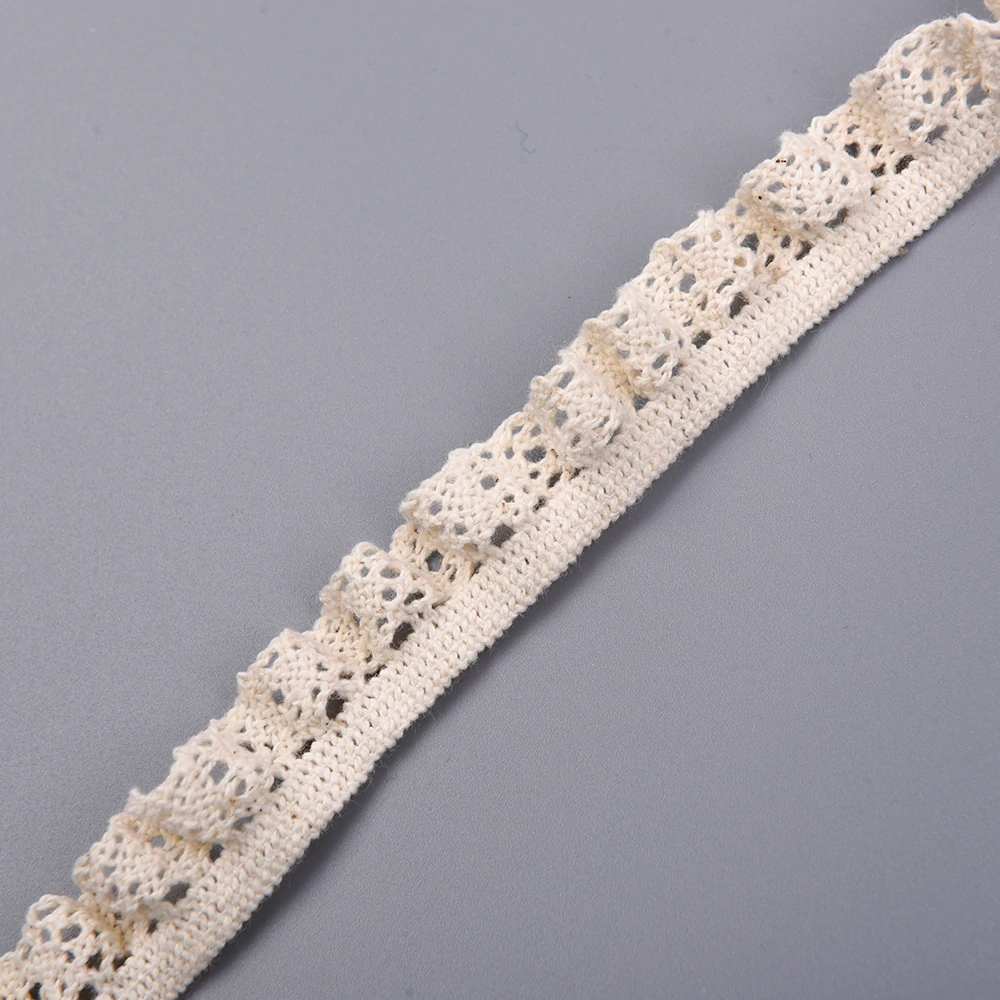Conceptual styling for lingerie edging and baby garment trim applications.